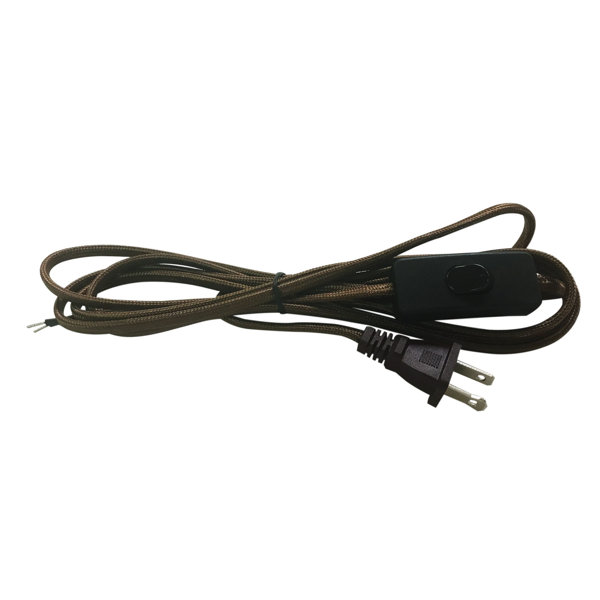 RoyalDesigns Fabric Covered Lamp Cord Wayfair